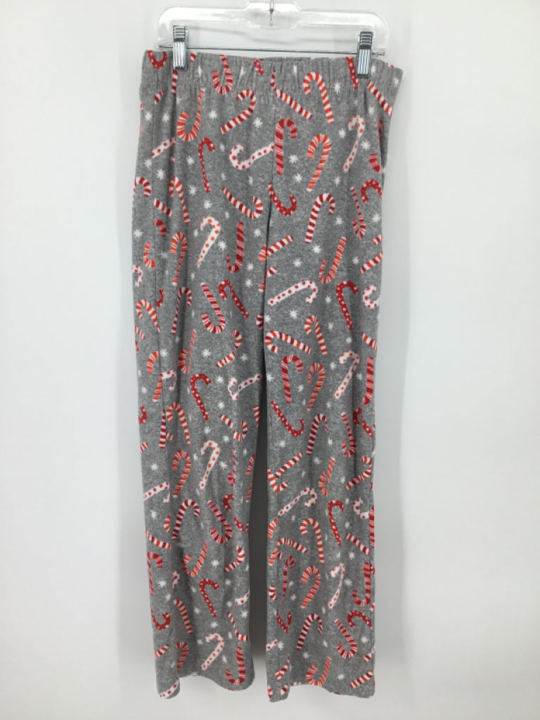 Old Navy Child Size 10 Gray Christmas Pajamas
