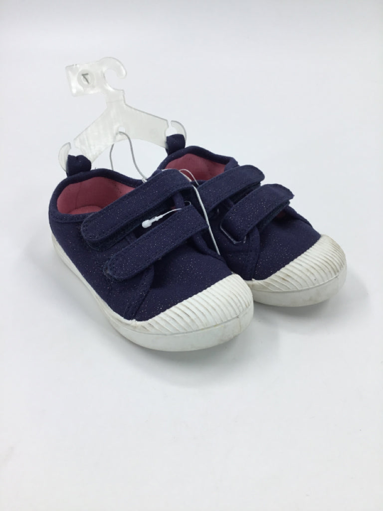 Cat & Jack Child Size 7 Toddler Blue Sneakers