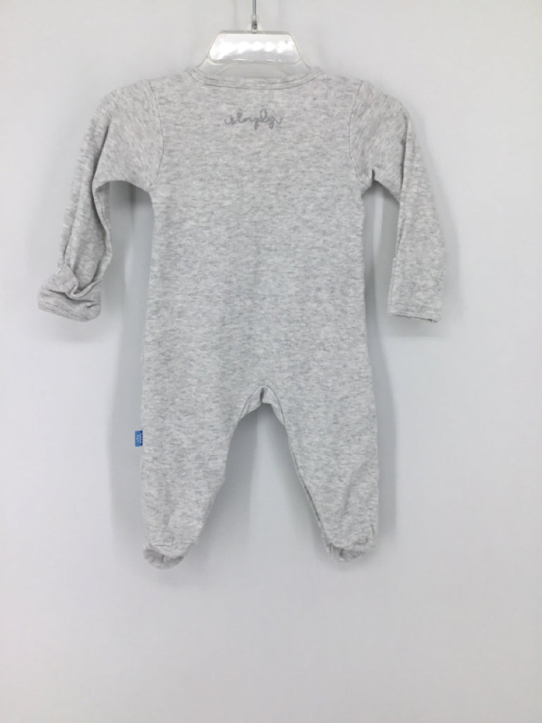 Simply by Magnetic Me Child Size 0-3 Months Gray Sleepers