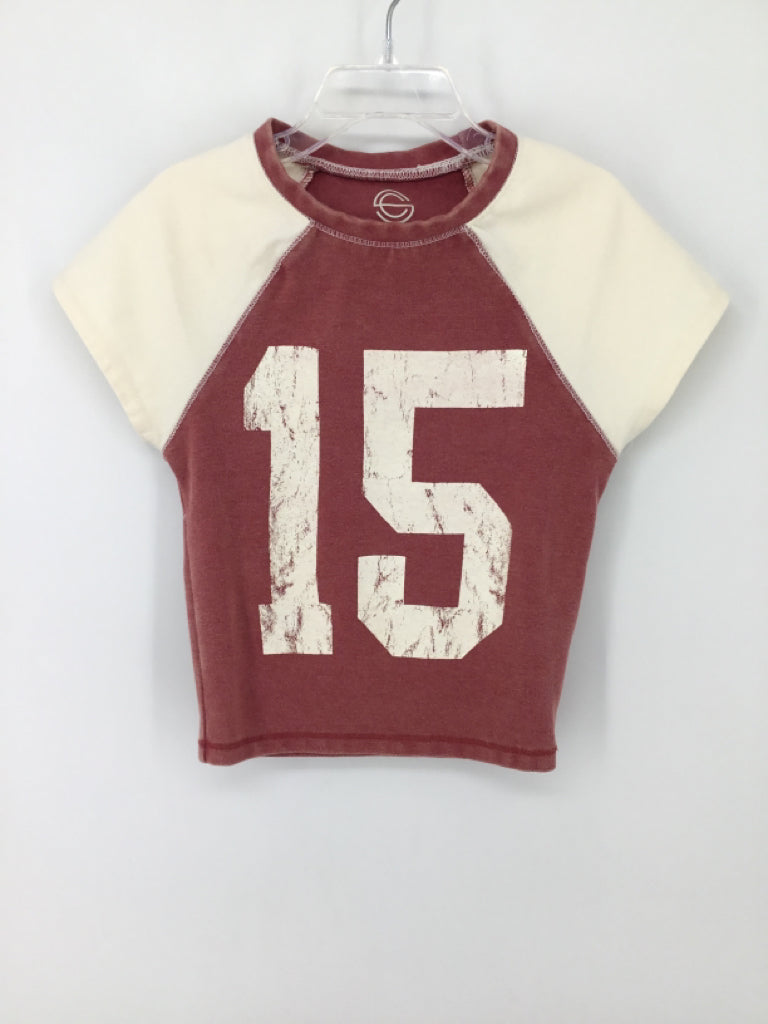Social Culture Child Size 4 Red screen printed Shirt - boys
