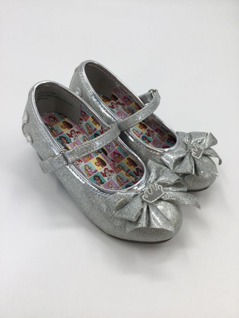 Disney Child Size 10 Silver Dress Shoes