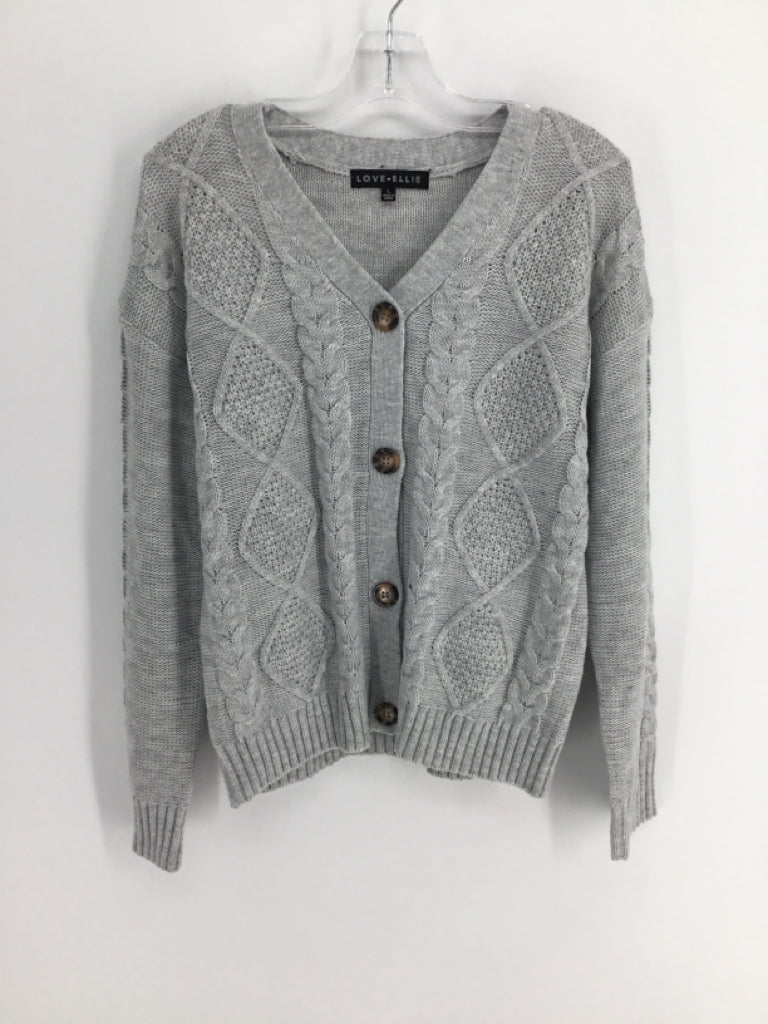Love Ellie Child Size 12 Gray Sweater - girls
