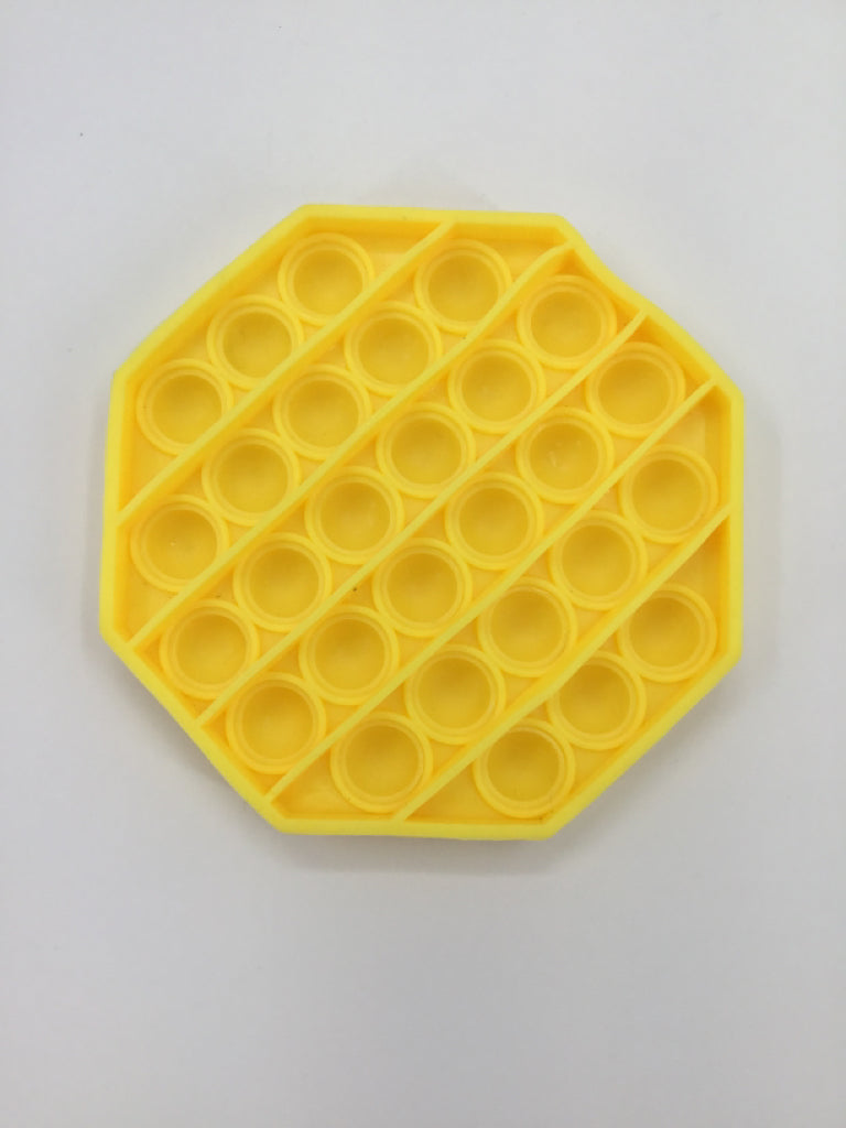 Yellow Pop-It Toy