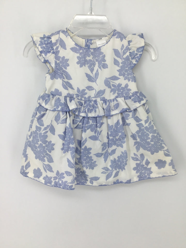 Just One You Made by Carters Child Size 3 Months Blue Dress - girls