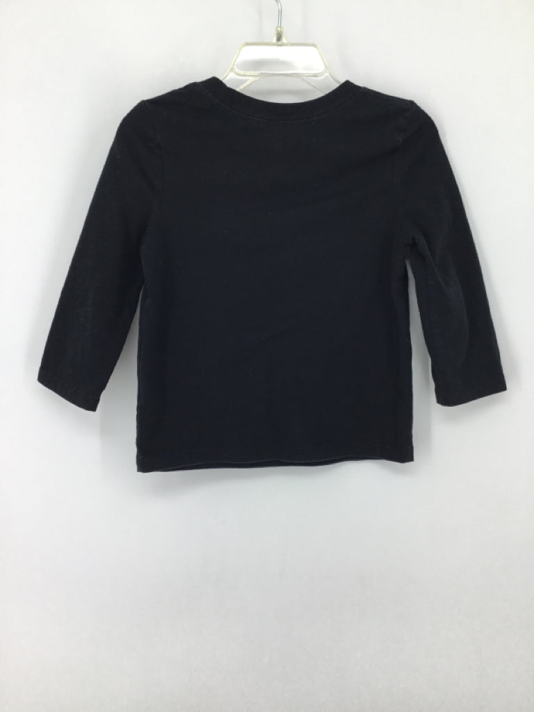 Cat & Jack Child Size 2 Black Halloween T-Shirt