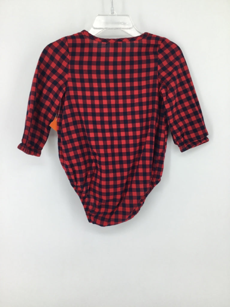 OshKosh B'gosh Child Size 9 Months Red Onesie