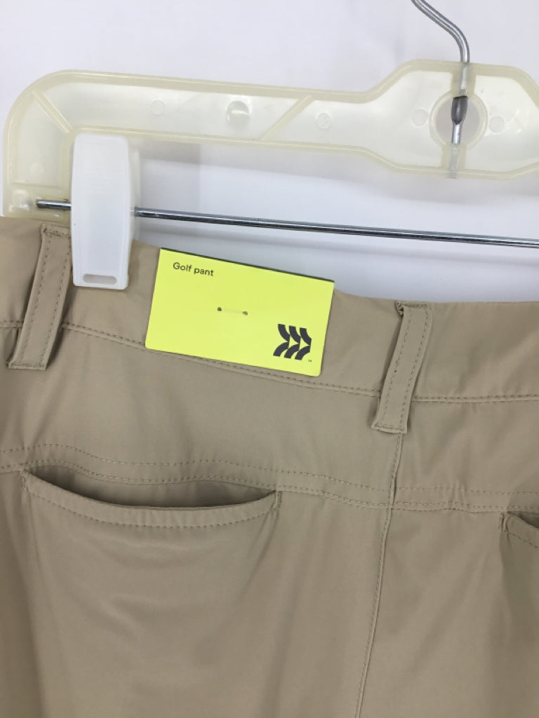 All In Motion Child Size 12 Tan Solid Pants - boys