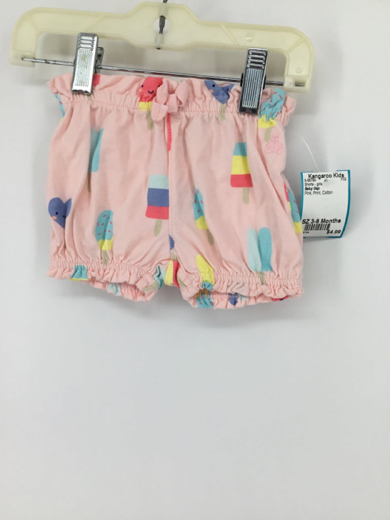 Baby Gap Child Size 3-6 Months Pink Shorts - girls