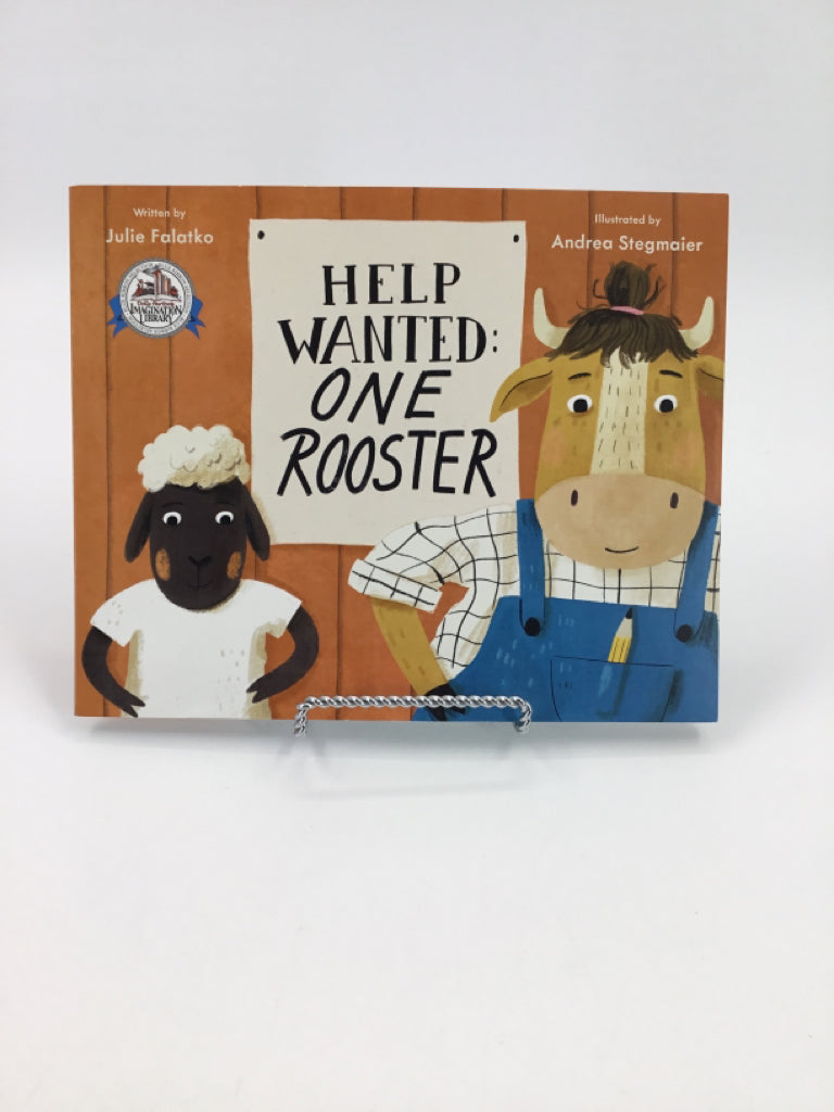 Help Wanted: One Rooster Paper Back Book