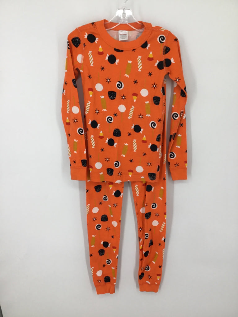 Hanna Andersson Child Size 10 Orange Halloween Pajamas