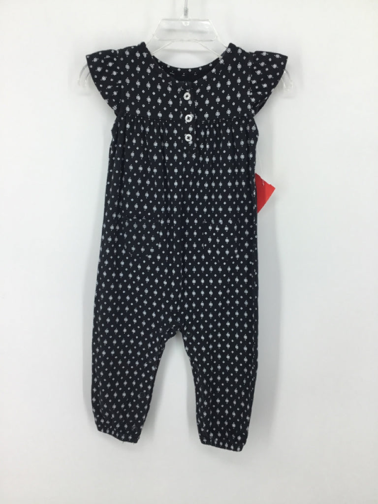 Carter's Child Size 9 Months Black Outfit - girls