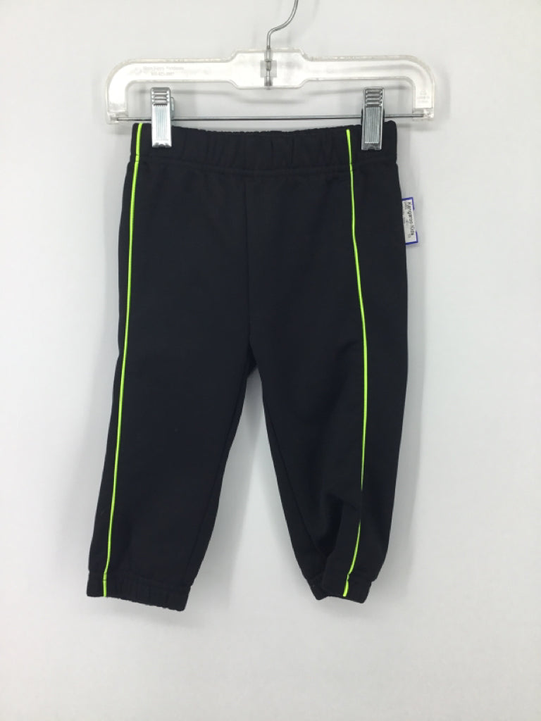 Place Sport Child Size 12-18 Months Black Solid Sweatpants - boys