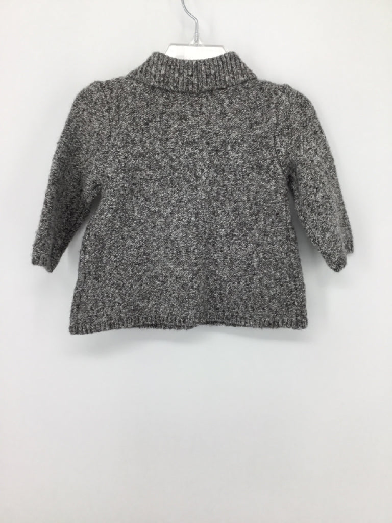 Old Navy Child Size 3-6 Months Gray Marbled Sweater - boys