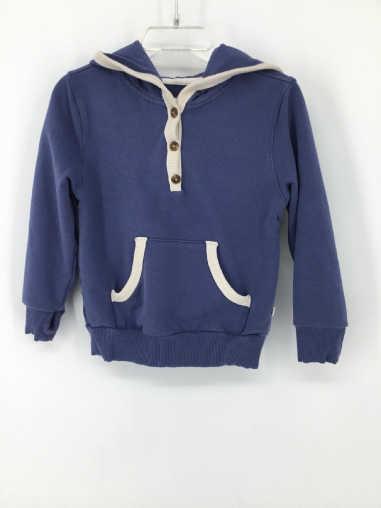 Play by Little Sleepies Child Size 2 Blue Solid Sweatshirt - boys