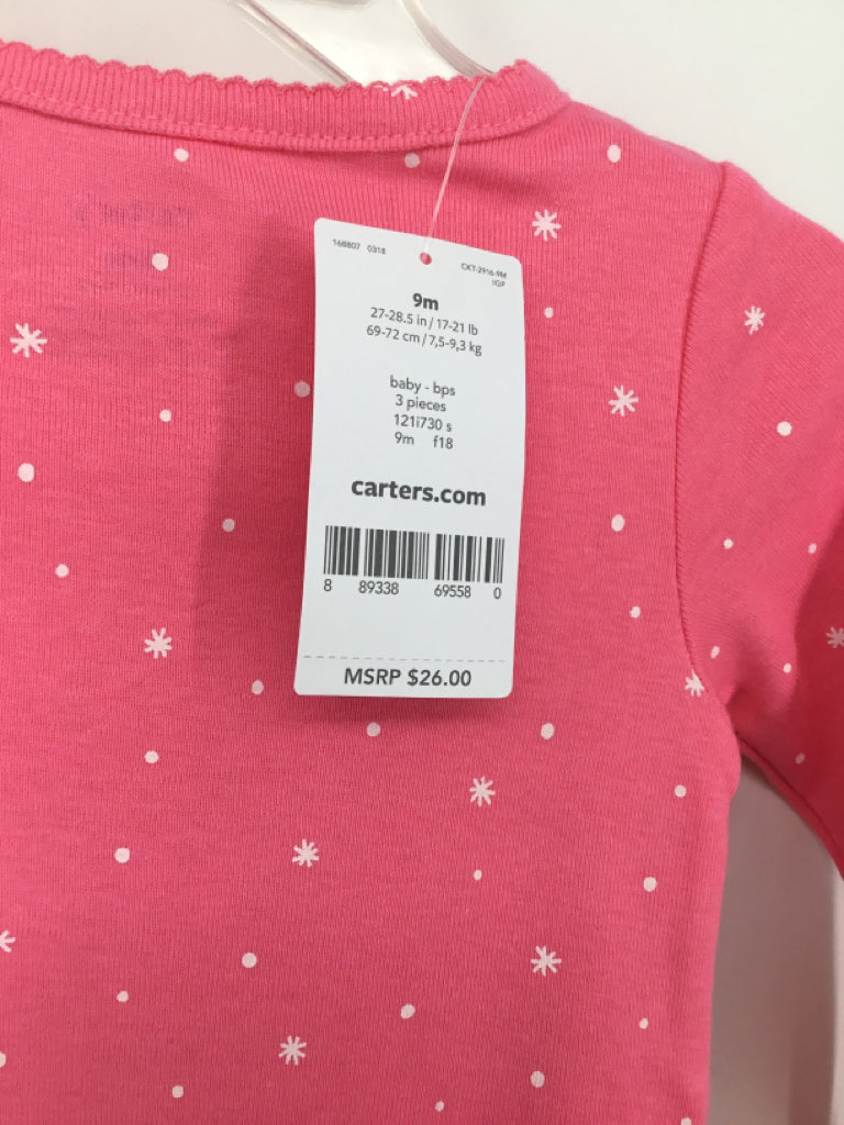 Carter's Child Size 9 Months Pink Onesie