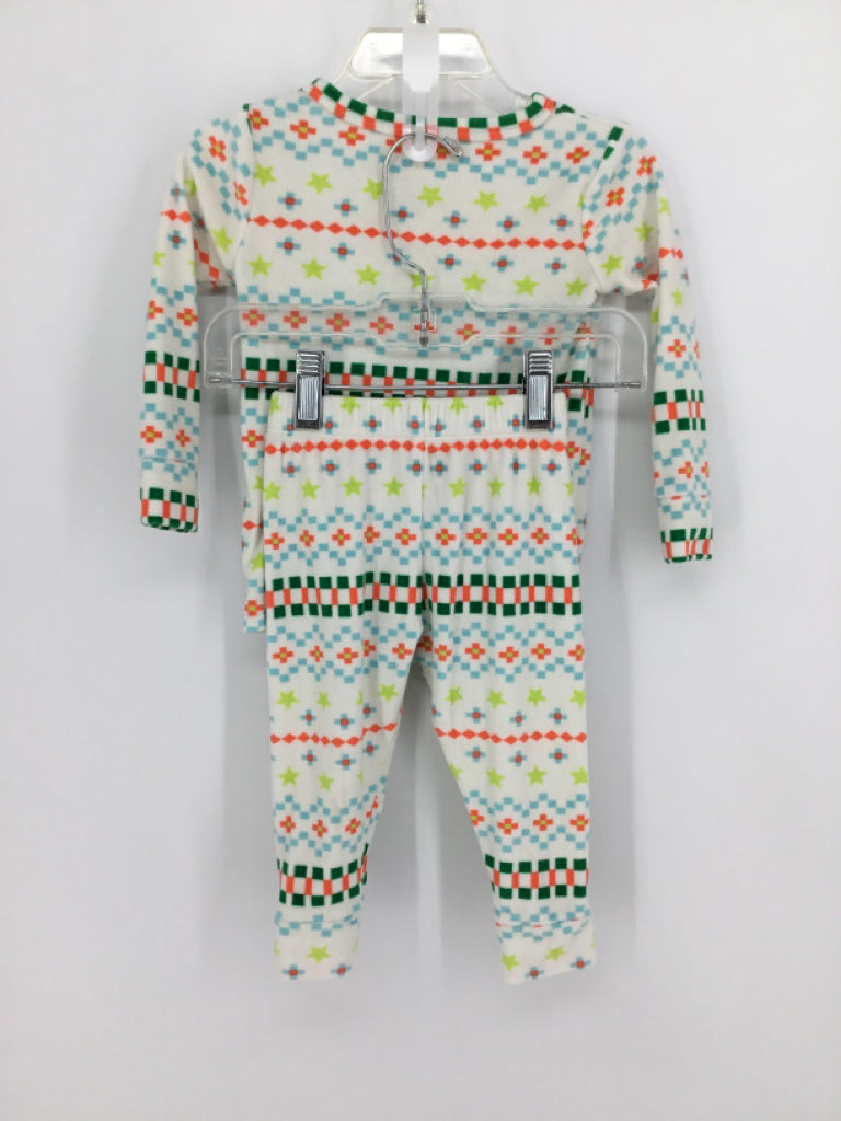 Cat & Jack Child Size 18 Months Multi-Color Print Pajamas - boys