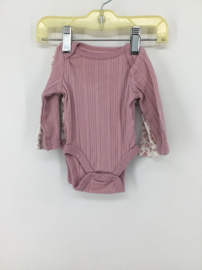 cloud island Child Size Newborn Pink Onesie