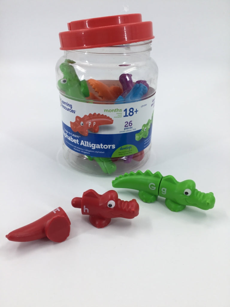 Learning Resources Snap -n-Learn Alphabet Alligators