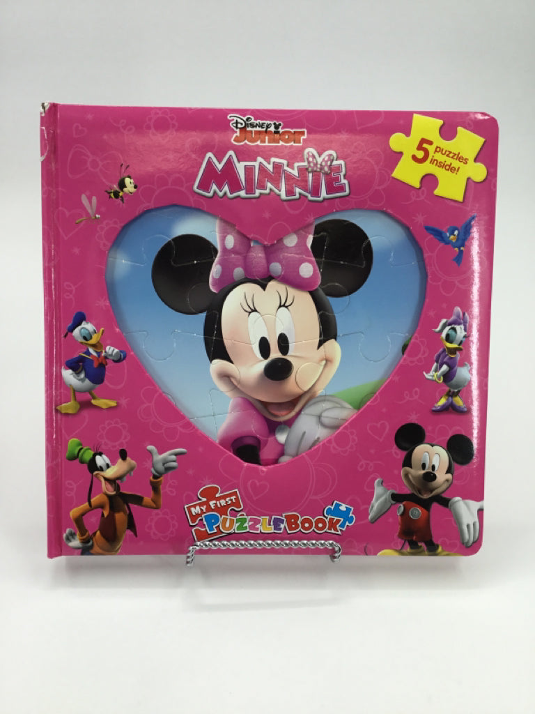 Disney Junior Minnie: My First Puzzle Hardback Book