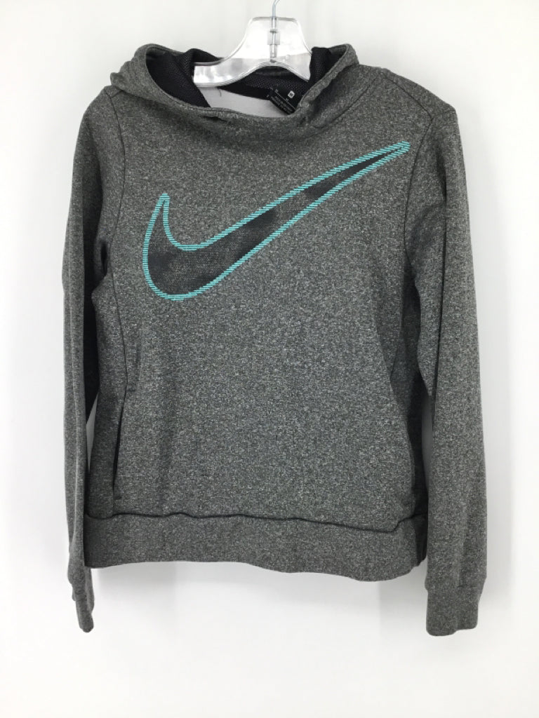 Nike Child Size 10 Gray Sweatshirt - girls