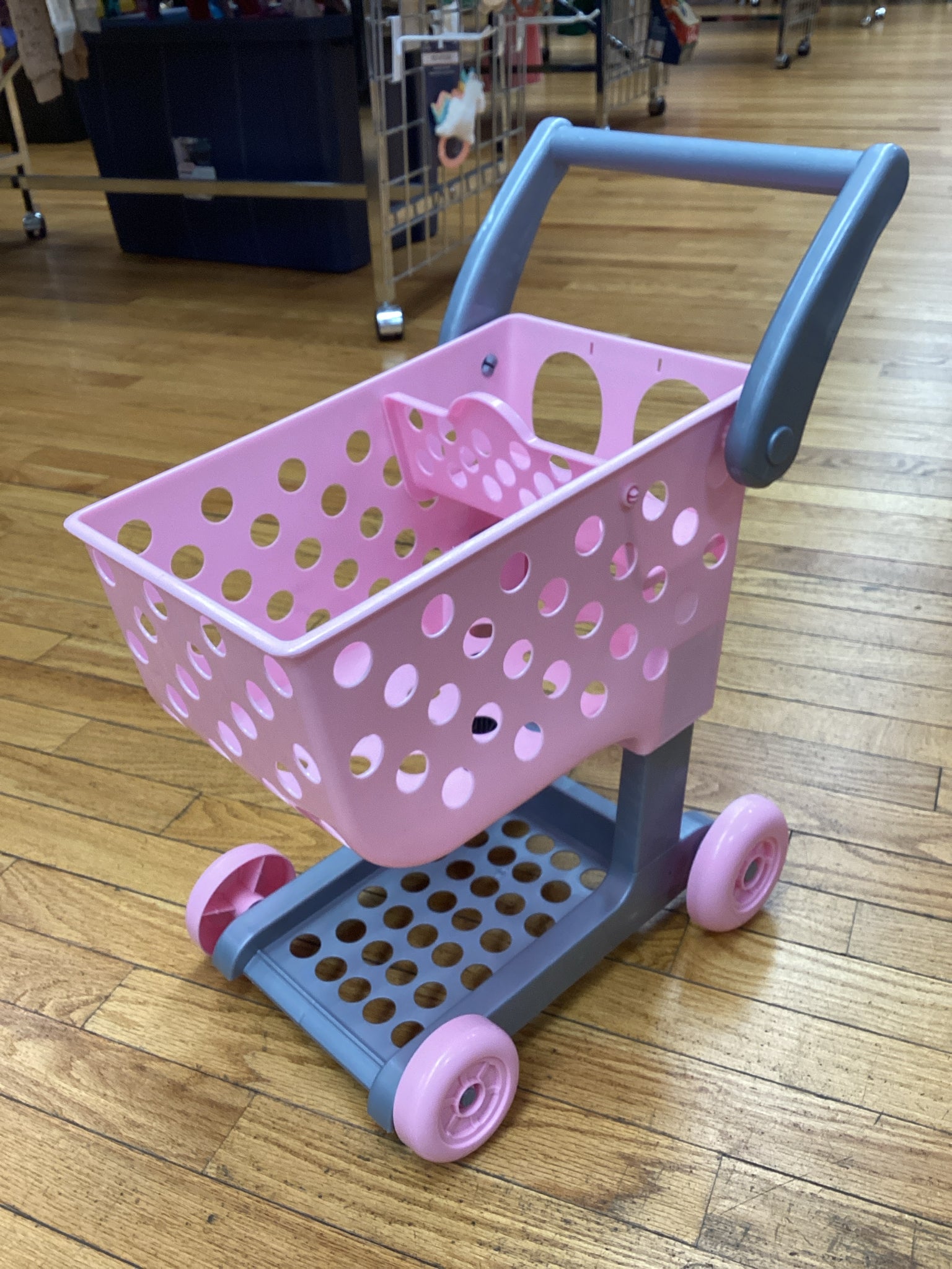 Pink Shopping Cart