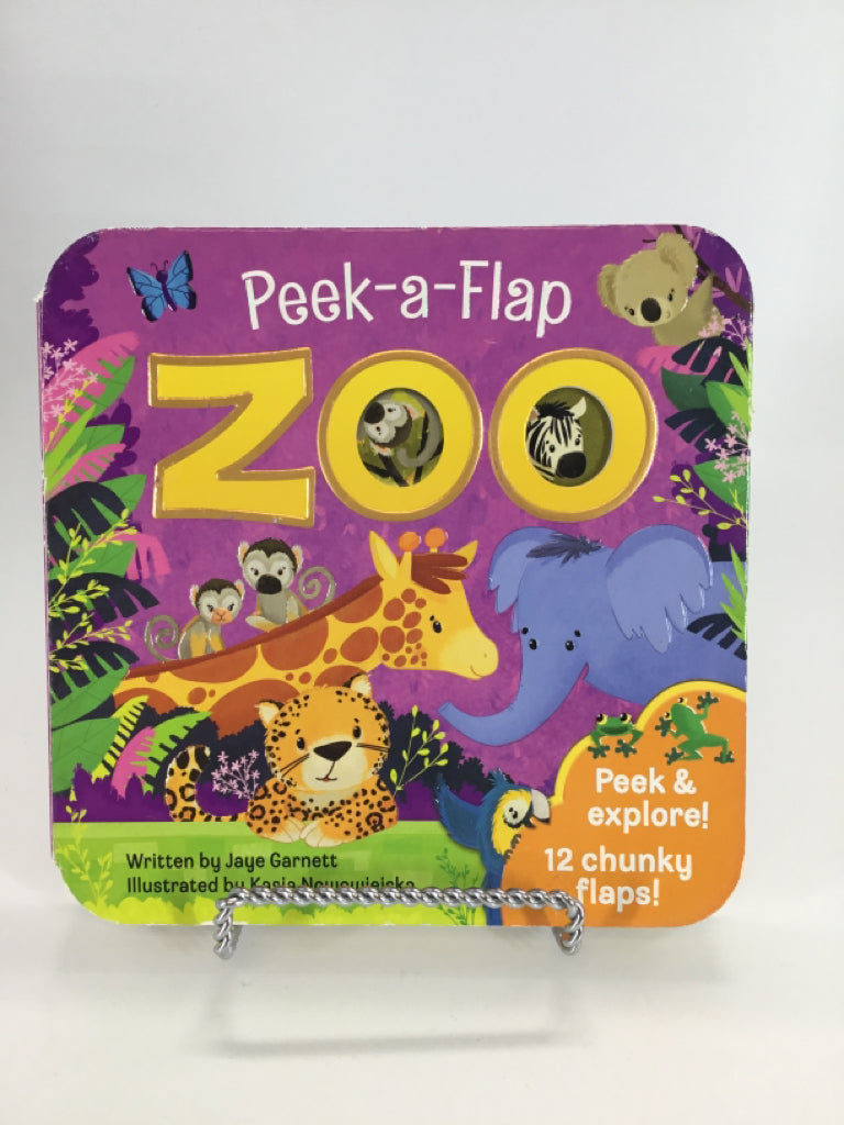 Peek-a-Flap Zoo Board Book