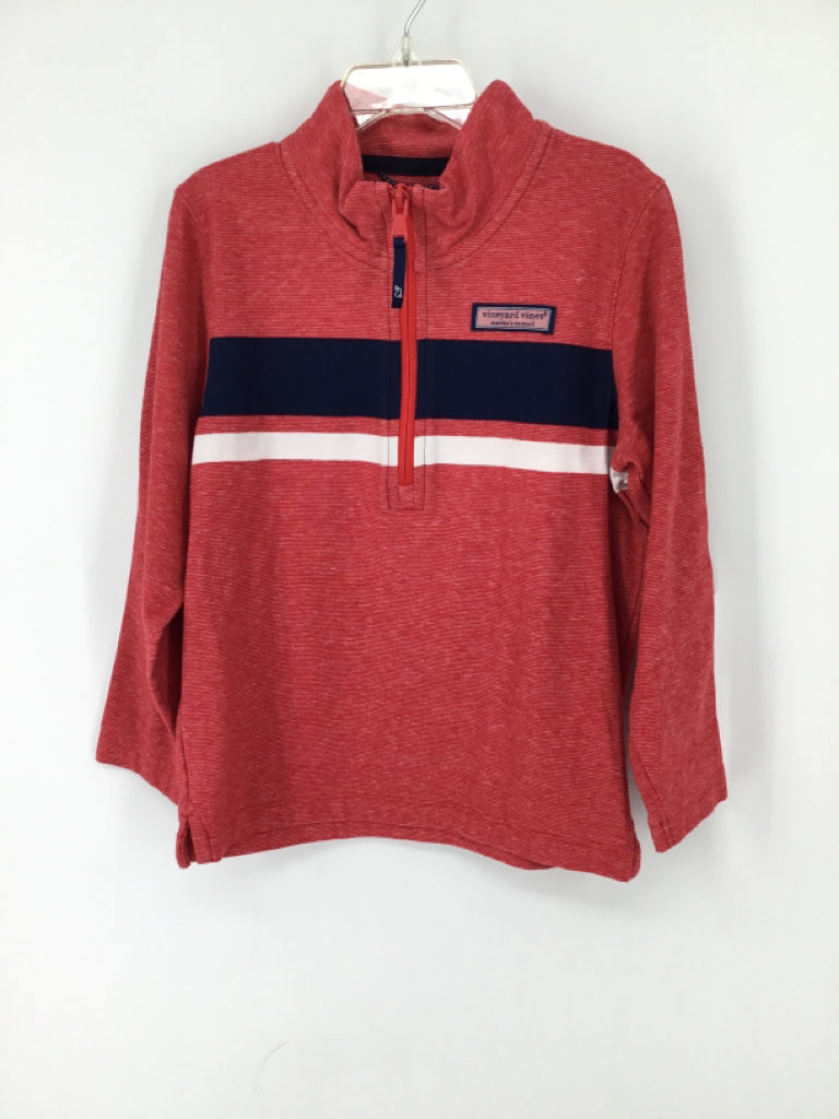 vineyard vines Child Size 6 Red Stripe Shirt - boys