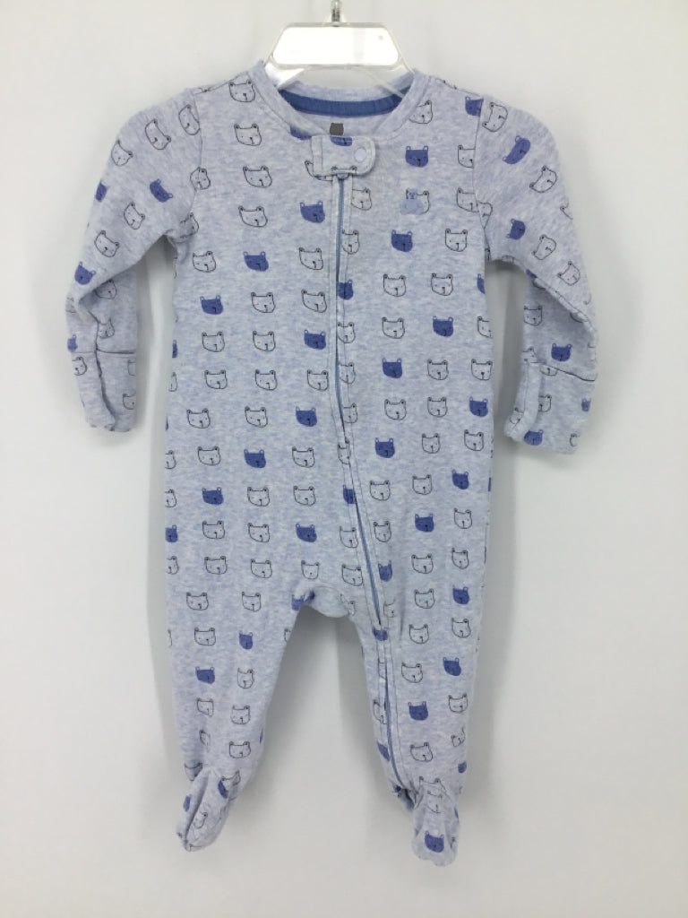 Baby Gap Child Size 3-6 Months Blue Sleepers