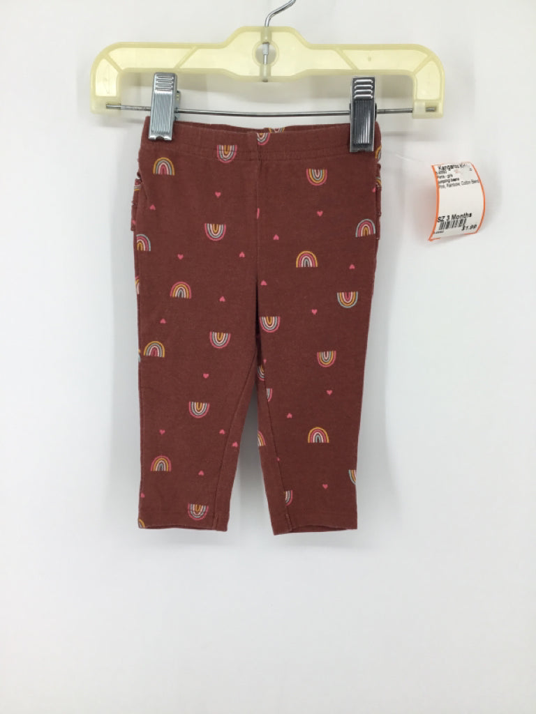 jumping beans Child Size 3 Months Pink Pants - girls