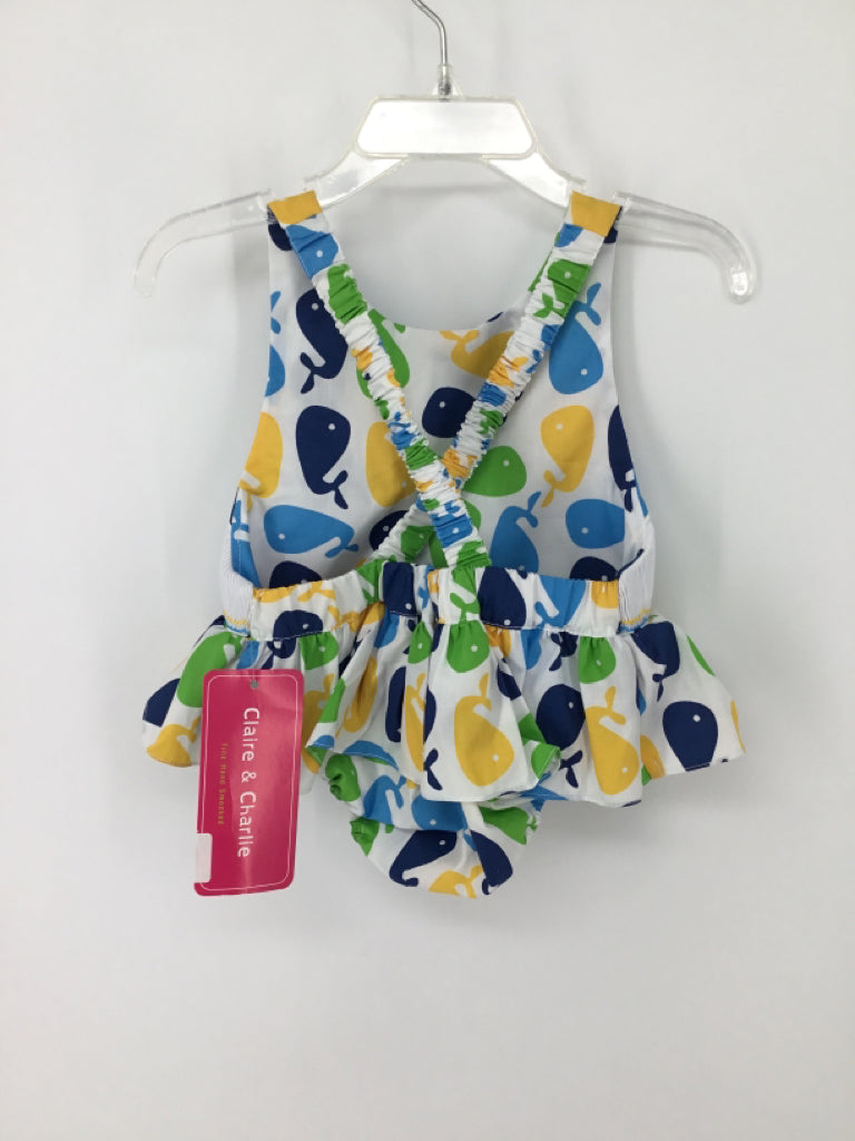 Claire & Charlie Child Size 2 Multi-Color Outfit - girls