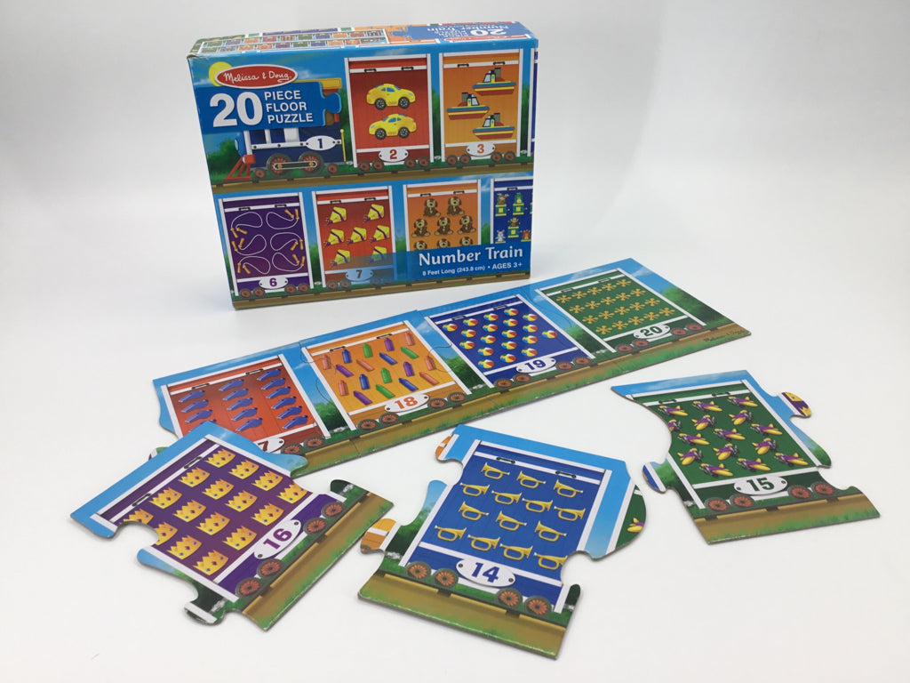 Melissa & Doug Number Train Floor Puzzle