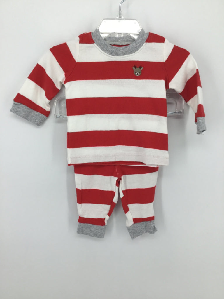 Carter's Child Size 3 Months Red Christmas Outfit