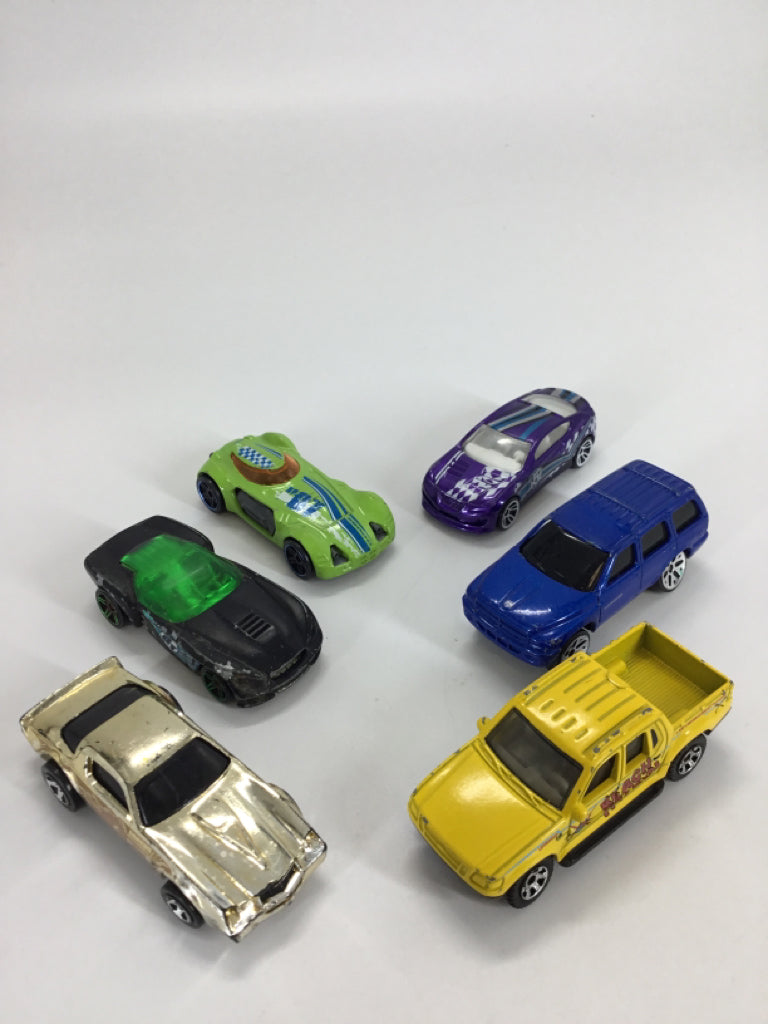 Hot Wheels Cars - 6pcs