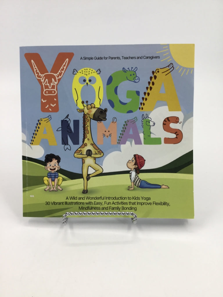 Yoga Animals Paper Back Book