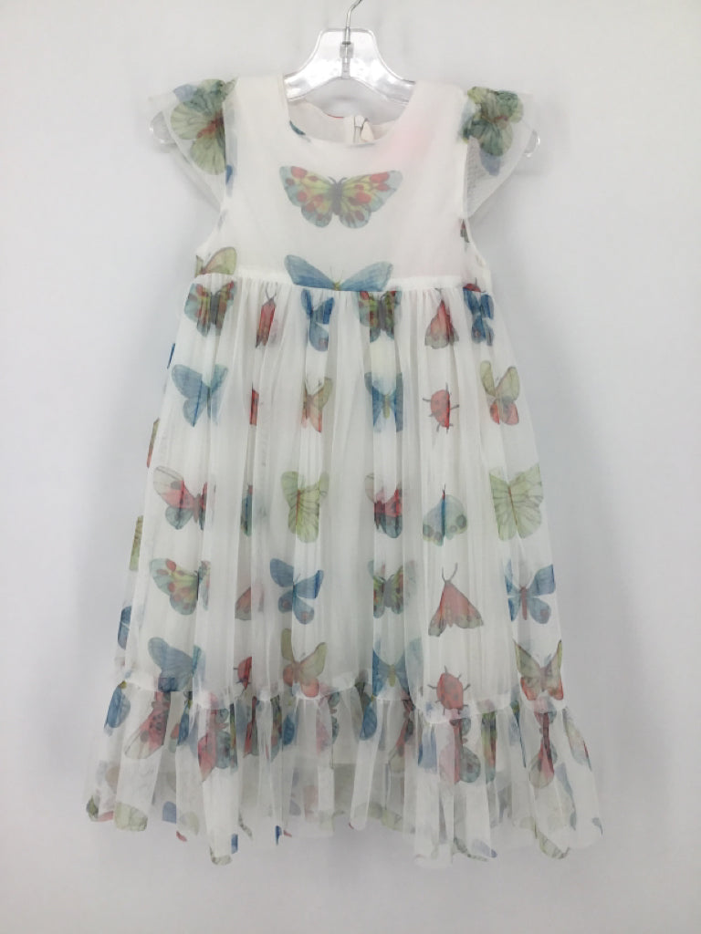 Holly Hastie Child Size 8 White Dress - girls