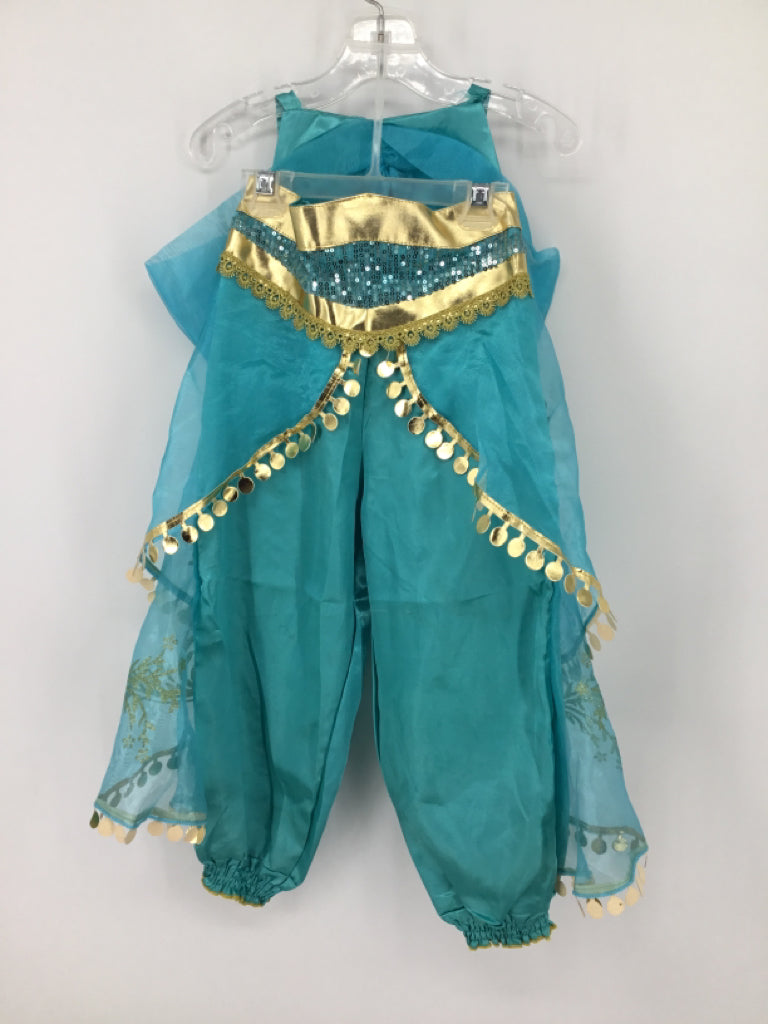 Genie Child Size 5 Teal Dress-Up