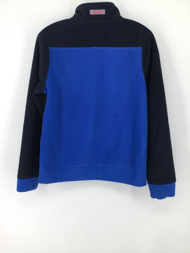 vineyard vines Child Size 8 Blue Solid Sweatshirt - boys