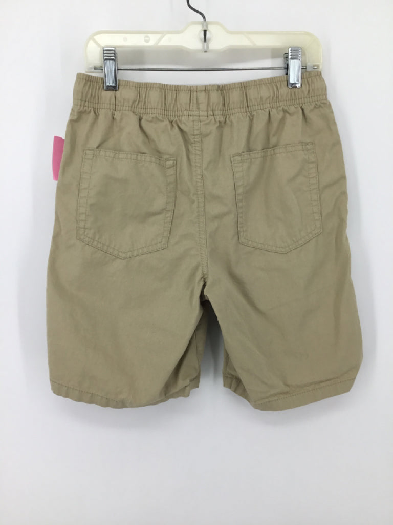 Cat & Jack Child Size 10 Tan Solid Shorts - boys