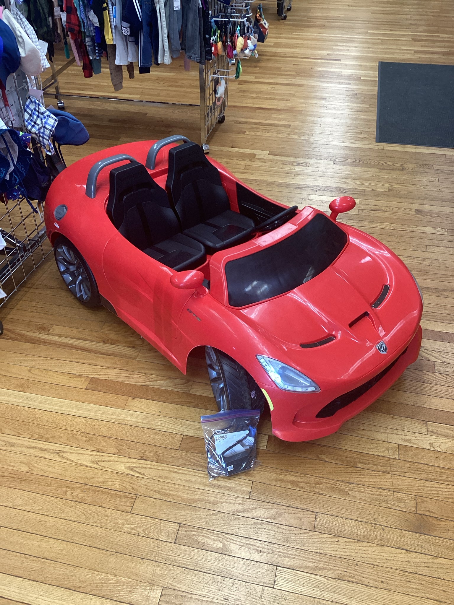 Kid Trax Doger Viper SRT Convertible Battery Operated Car with lights & sounds
