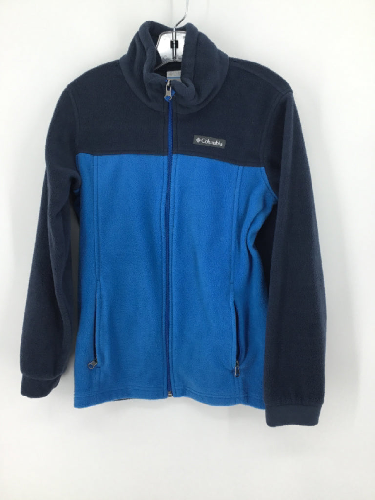 Columbia Child Size 10 Blue Solid Jacket - boys
