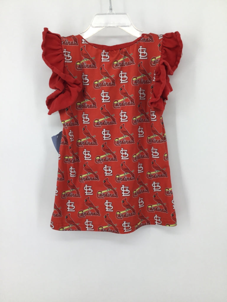 Foxtail Lilies Child Size 3 Red Shirt - girls