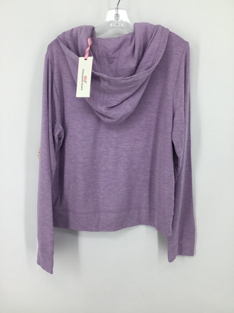 vineyard vines Child Size 12 Purple Hoodie - girls