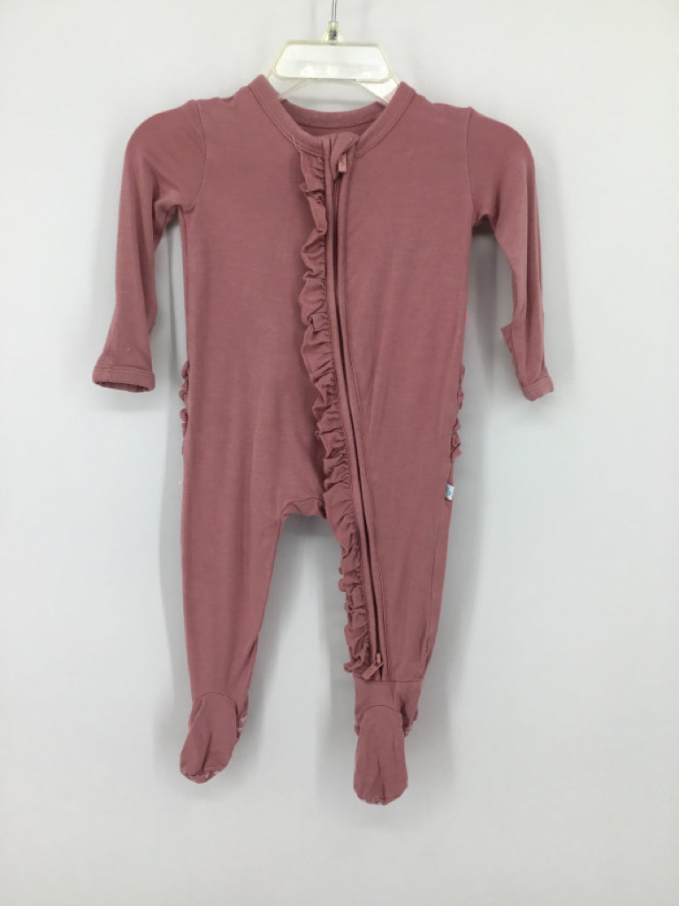Posh Peanut Child Size 0-3 Months Pink Sleepers