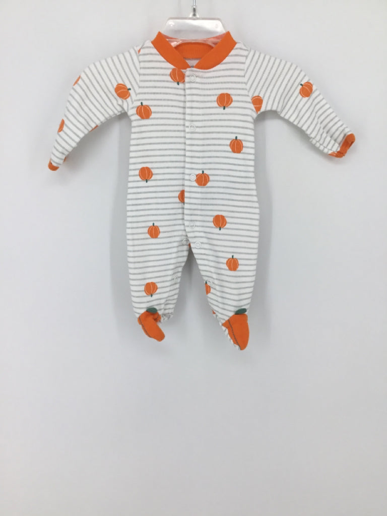Simple Joys made by Carters Child Size Pan Handle Orange Halloween Sleeper