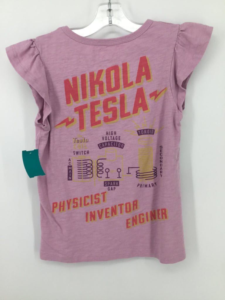 peek Child Size 8 Purple T-shirt - girls