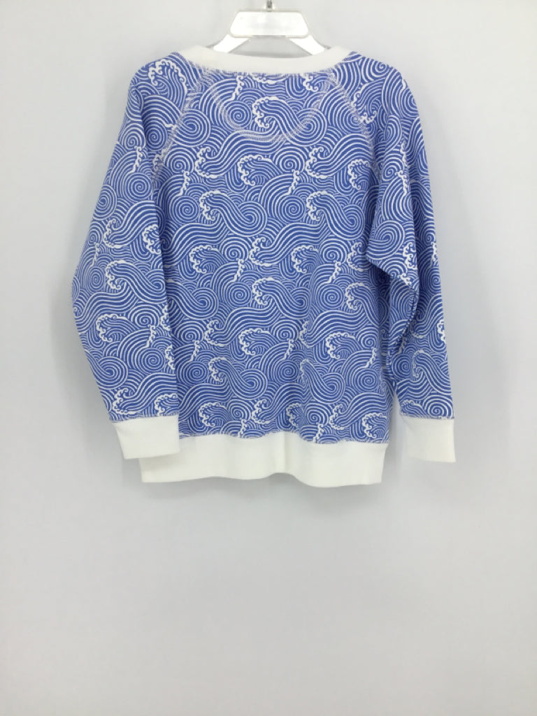 The Beaufort Bonnet Co Child Size 6 Blue Sweatshirt - girls