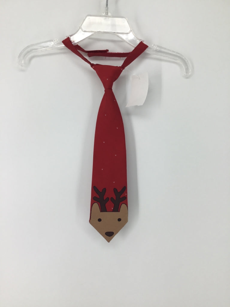 Gymboree Child Size 2 Red Christmas Tie