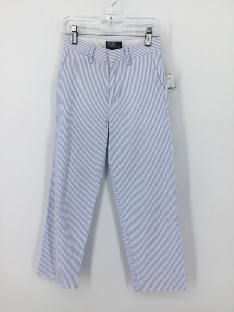 Ralph Lauren Child Size 7 Blue Stripe Pants - boys