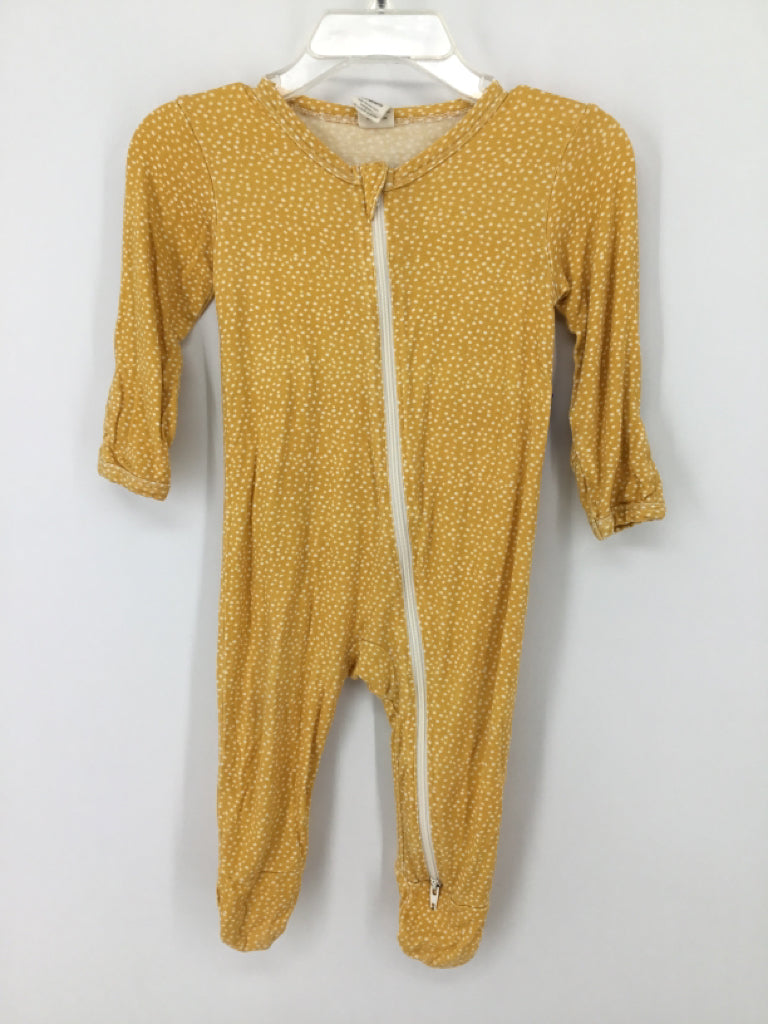 Larkspur Child Size 6-9 Months Yellow Sleepers