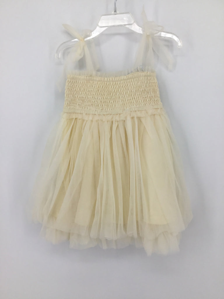 Indie Blue Child Size 2 Cream Dress - girls